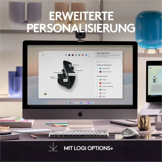 Logitech Master Series MX Master 3S for Mac - MX Master 3S - Gray — image 6