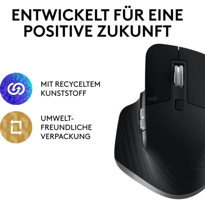 Logitech Master Series MX Master 3S for Mac - MX Master 3S - Gray — image 10