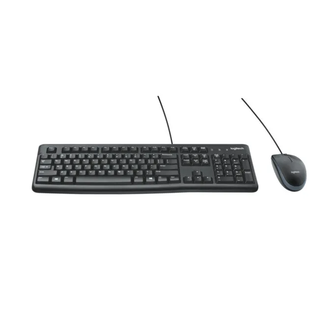 Logitech MK120 Wired Keyboard & Mouse Combo - 920-002562 - Black — image 3