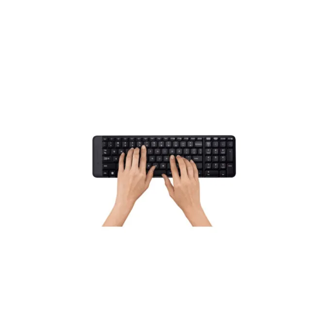 Logitech MK220 Wireless Keyboard & Mouse Combo - 920-003168 - Black — image 4