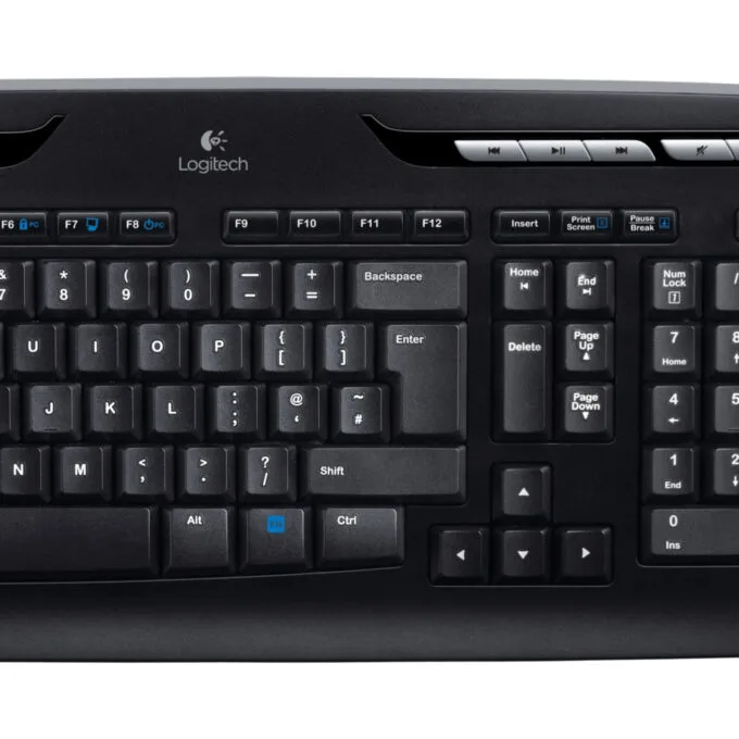 Logitech MK330 Wireless Keyboard & Mouse Combo 920-003989 Black US-Intl — image 1