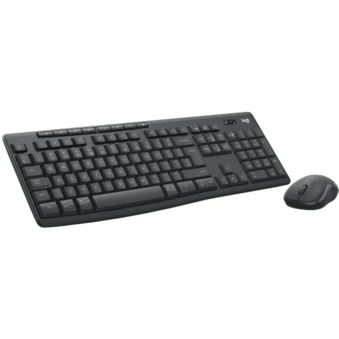 Logitech MK370 Wireless Keyboard & Mouse Combo - Graphite, US Layout, Bluetooth, Full-Size — image 1
