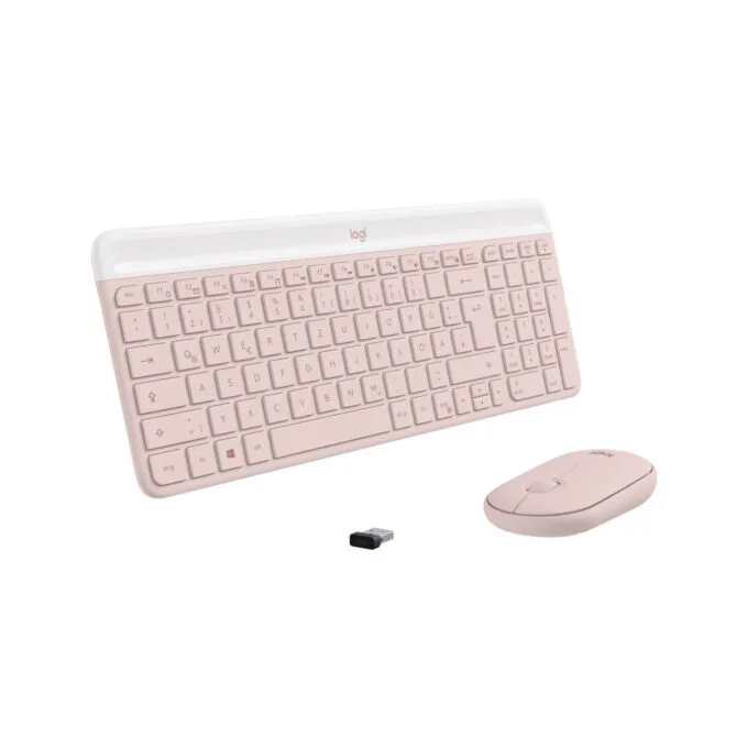 Logitech MK470 Slim Combo - MK470 - Rose — image 3