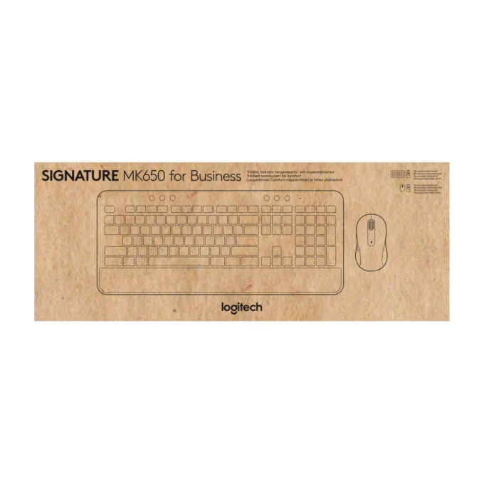 Logitech MK650 Wireless Keyboard & Mouse Combo - 920-010994 Graphite German QWERTZ — image 5