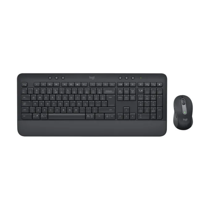 Logitech MK650 Wireless Keyboard & Mouse Combo - 920-010994 Graphite German QWERTZ — image 1