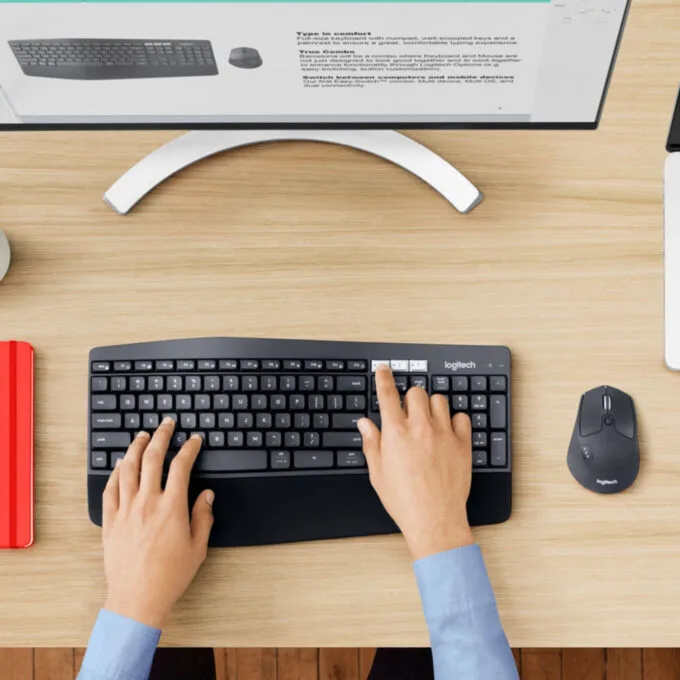 Logitech MK850 Performance Wireless Keyboard & Mouse Combo - German QWERTZ — image 3