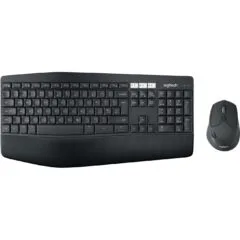 Logitech MK850 Performance Wireless Keyboard & Mouse Combo - MK850 - Full-size UK QWERTY, 2.4GHz + Bluetooth, Black