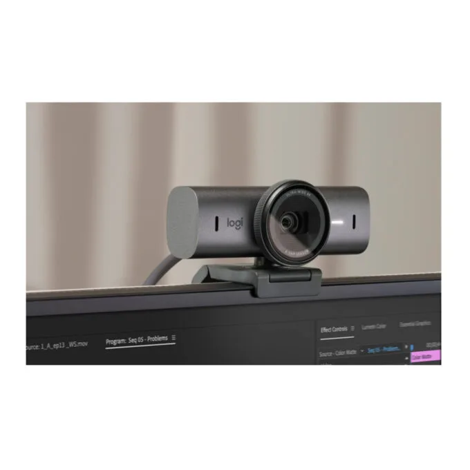 Logitech MX Brio 4K Webcam - 960-001559 - Graphite, 4K UHD, 90° FOV, USB-C — image 3