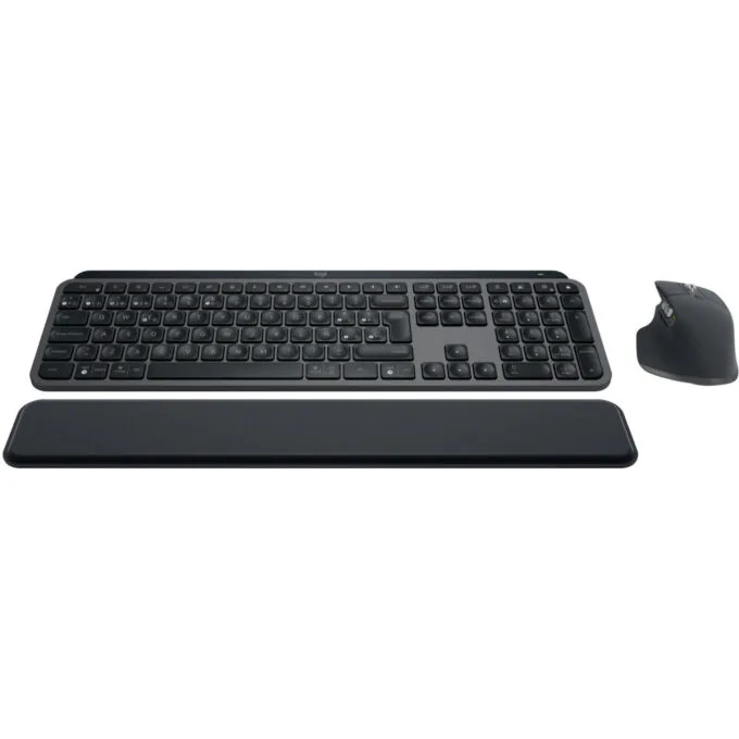 Logitech MX Keys Combo for Business - Graphite - Wireless RF + Bluetooth, Spanish QWERTY, White LED Backlight — image 5