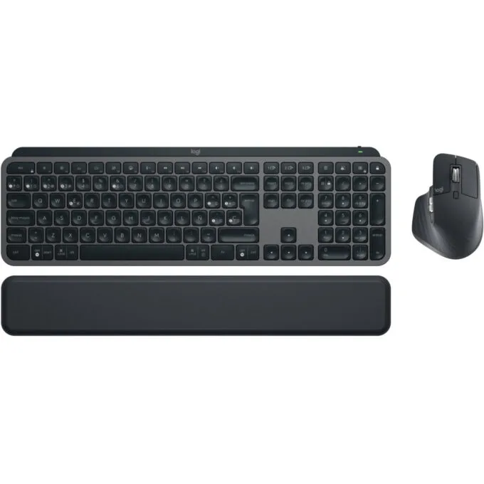 Logitech MX Keys Combo for Business - Graphite - Wireless RF + Bluetooth, Spanish QWERTY, White LED Backlight — image 6