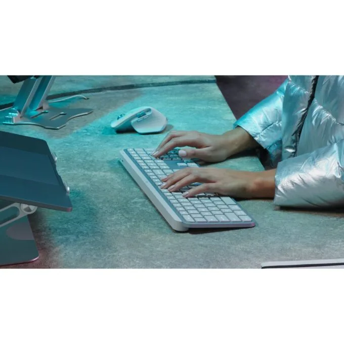 Logitech MX Keys S Wireless Keyboard - MX Keys S - Grey US Layout, Full-Size — image 8