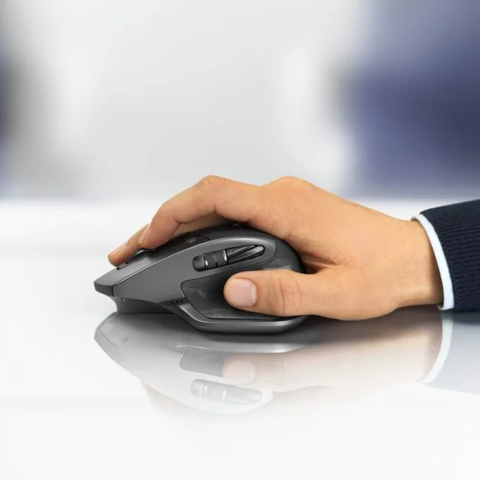 Logitech MX Master 2S - MX Master 2S - Graphite, Wireless Ergonomic Mouse, Bluetooth & 2.4 GHz — image 3