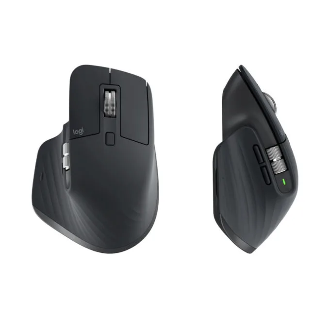 Logitech MX Master 3S - 910-006559 - Wireless Ergonomic Right-Hand Mouse, Graphite, 8000 DPI — image 6