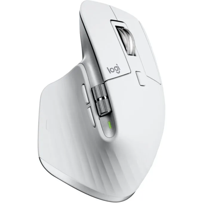 Logitech MX Master 3S for Mac - MX Master 3S - Right-hand, Bluetooth, 8000 DPI, 2.4 GHz, Grey — image 3