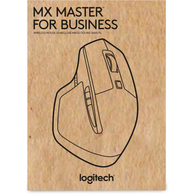 Logitech MX Master Wireless Mouse - Right-Hand Ergonomic - Black/Bronze, RF + Bluetooth, 1000 DPI — image 7