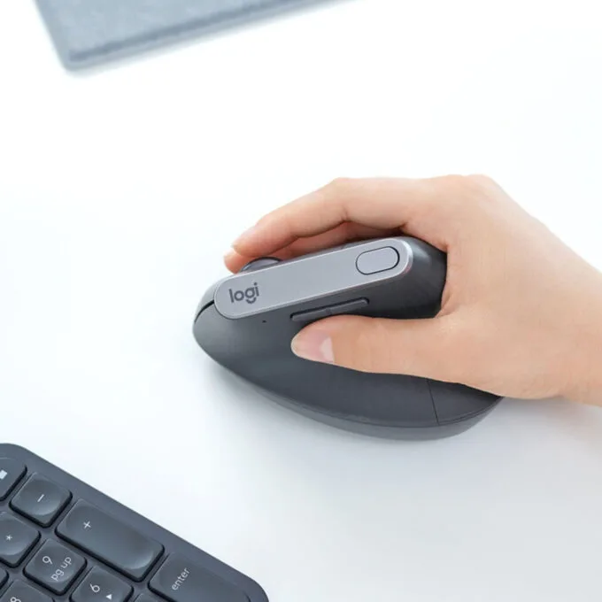 Logitech MX Vertical 910-005448 Graphite Ergonomic Vertical Wireless Mouse — image 5
