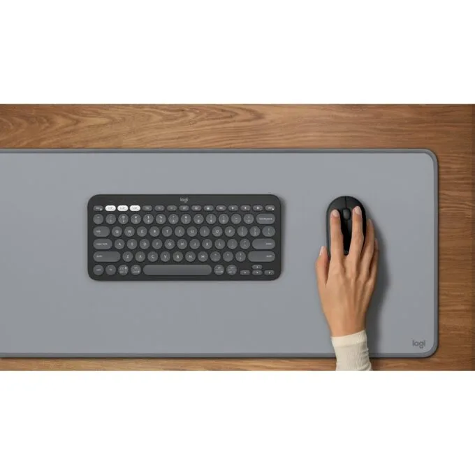 Logitech Pebble 2 Combo - Pebble 2 - Graphite, Tri-Mode Wireless Keyboard — image 10