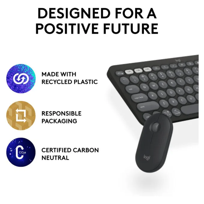 Logitech Pebble 2 Combo Tonal Graphite — image 11
