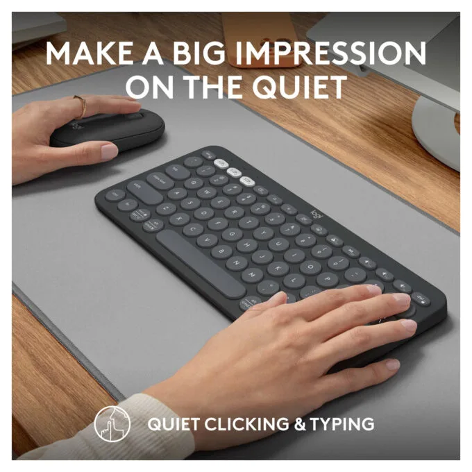 Logitech Pebble 2 Combo Tonal Graphite — image 8