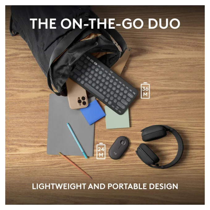 Logitech Pebble 2 Combo Tonal Graphite — image 9