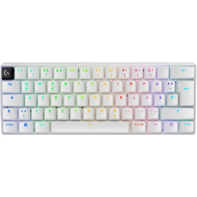 Logitech PRO X 60 TKL LIGHTSPEED - 920-011924 - White, 60% Mechanical (GX Brown), Lightspeed RF+Bluetooth, Per-key RGB — image 3