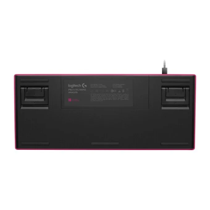 LOGITECH PRO X TKL RAPID - PRO X TKL RAPID - Magenta (US), QWERTY US International, Magnetic-mechanical switch, LED, Wired USB — image 4