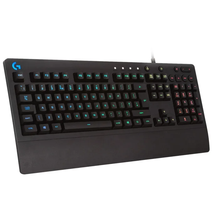 Logitech Prodigy G213 Gaming Keyboard - G213 - Full-size RGB, Wired USB, US QWERTY, Black — image 1