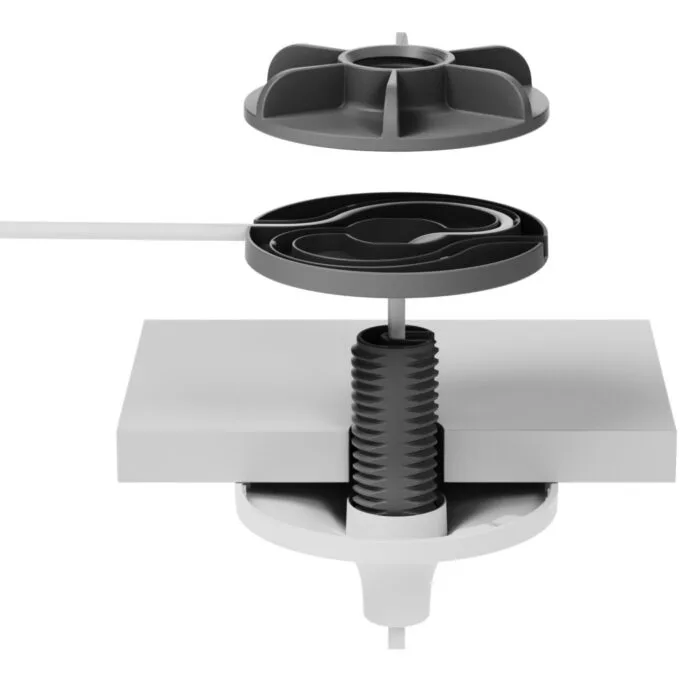 Logitech Rally Mic Pods Ceiling Mount - Ceiling mic pod mounting solution — image 2