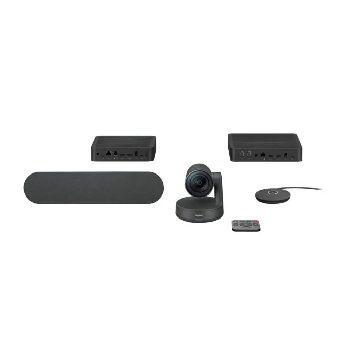Logitech Rally Standard System - 960-001218 - 4K Ultra HD Group Video Conferencing Kit, Black, 60fps — image 1