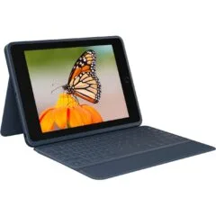 Logitech Rugged Combo 3 for iPad Gen. 7/8 - Classic Blue - Education