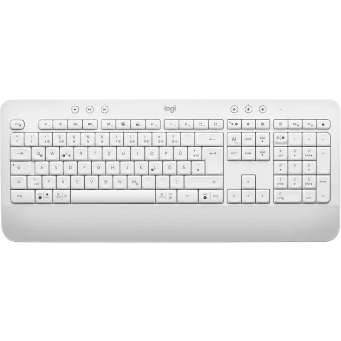 Logitech Signature K650 - Bluetooth 5.1 Full-Size QWERTZ German Membrane Keyboard, Off-White — image 4