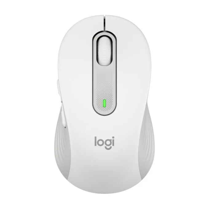 Logitech Signature M650 for Business - M650 - Wireless (Bluetooth & Logi Bolt) Right-Hand Off-White — image 4