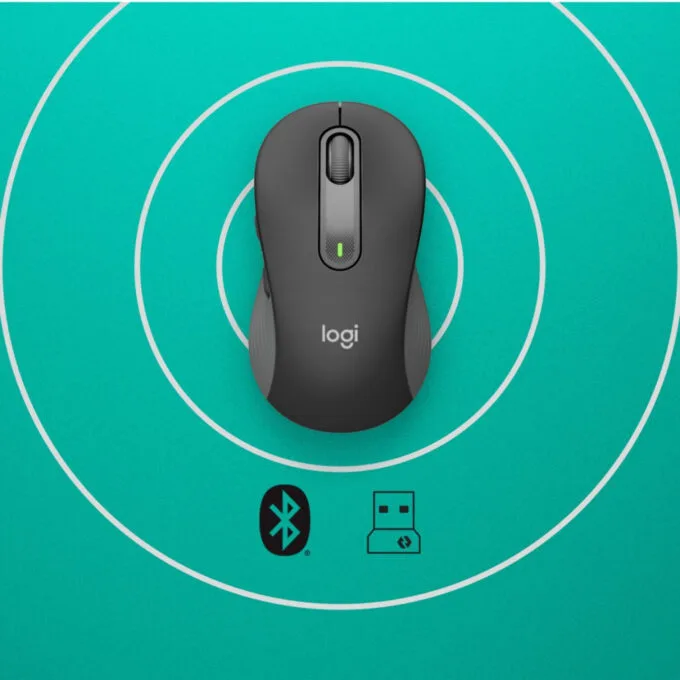Logitech Signature M650 Graphite Wireless Mouse - 910-006253 — image 6