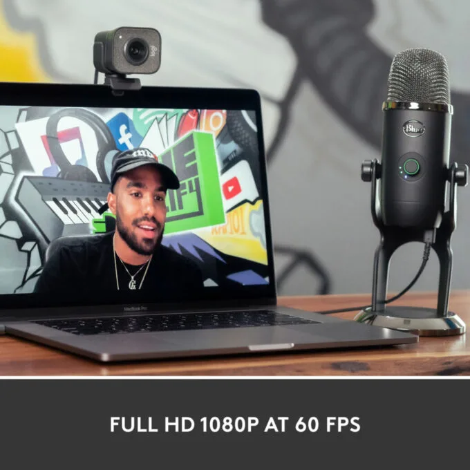 Logitech StreamCam - 960-001281 - Full HD 1080p 60fps, USB-C, Dual Microphones, Autofocus, Graphite — image 7