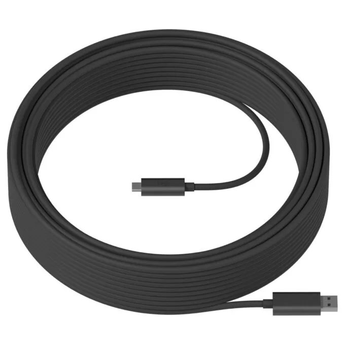 Logitech Strong USB-A to USB-C Cable 10m - 939-001799 — image 1