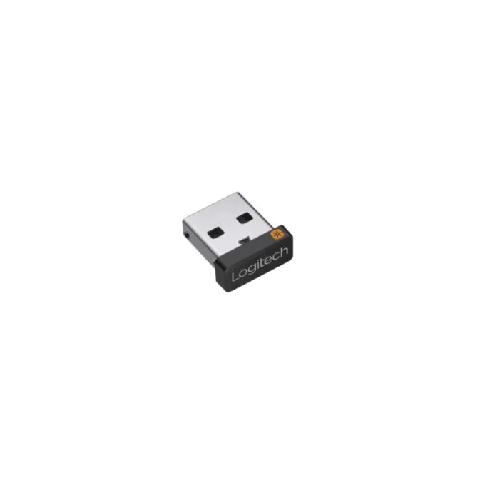 Logitech USB Unifying Receiver Pico - Black Nano Wireless USB Receiver — image 1