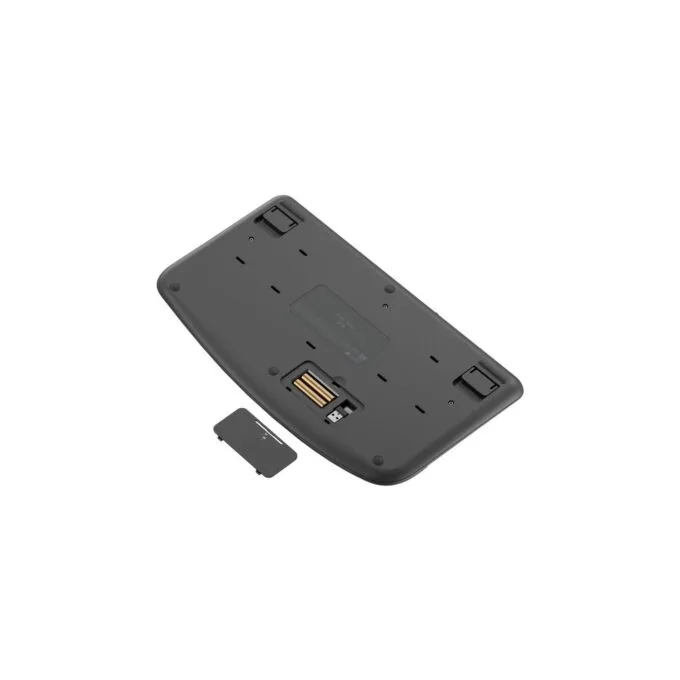 Logitech Wave Keys Keyboard - Graphite US International - Wireless 2.4 GHz/Bluetooth LE — image 3