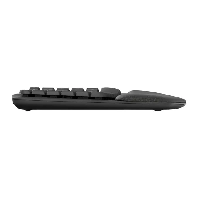 Logitech Wave Keys Keyboard - Graphite US International - Wireless 2.4 GHz/Bluetooth LE — image 5