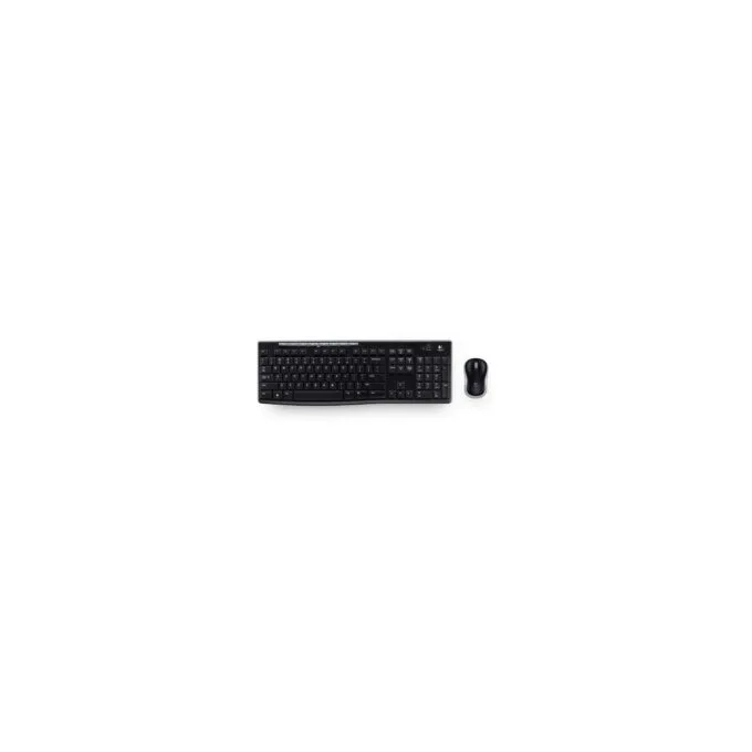 Logitech Wireless Combo MK270 - Black - Full-size QWERTZ Keyboard & Wireless Mouse, 2.4 GHz RF — image 1