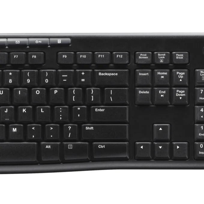Logitech Wireless Combo MK270 German QWERTZ Full-Size Keyboard & Optical Mouse — image 1