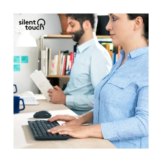 Logitech Wireless Combo MK295 - 920-009800 - Graphite Silent Keyboard & Mouse — image 2