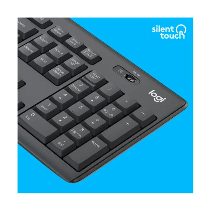 Logitech Wireless Combo MK295 - 920-009800 - Graphite Silent Keyboard & Mouse — image 3
