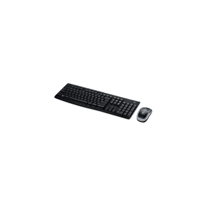 Logitech Wireless Desktop MK270 - 2.4GHz Wireless Combo, Black, Full-size QWERTZ Hungarian, Nano Receiver — image 3