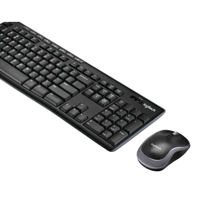 Logitech Wireless Keyboard & Mouse Combo MK270 - Black - Full-size UK QWERTY, 2.4GHz Nano Receiver — image 2