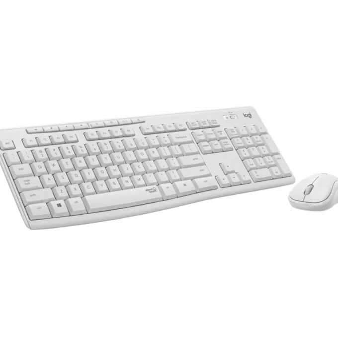 Logitech Wireless Keyboard & Mouse Combo MK295 - 920-009819 - White, German QWERTZ, 2.4GHz USB Nano Receiver, Silent Keys — image 3
