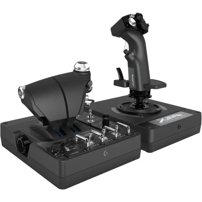 Logitech X56 HOTAS Joystick and Throttle - PC, Wired USB — image 1