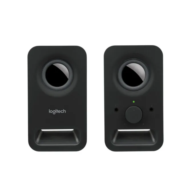 Logitech Z150 Speakers - 980-000814 - Compact 2.0 PC Speakers, 3W RMS, Black — image 2