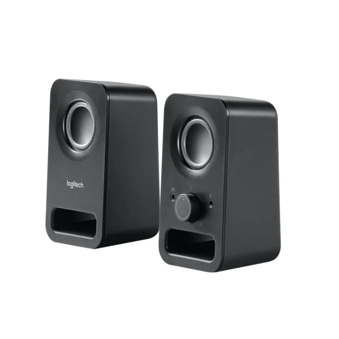 Logitech Z150 Speakers - 980-000814 - Compact 2.0 PC Speakers, 3W RMS, Black — image 1
