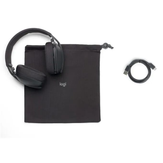 Logitech Zone Vibe 100 Wireless Over-Ear Headset Graphite Bluetooth 5.2 20h — image 8