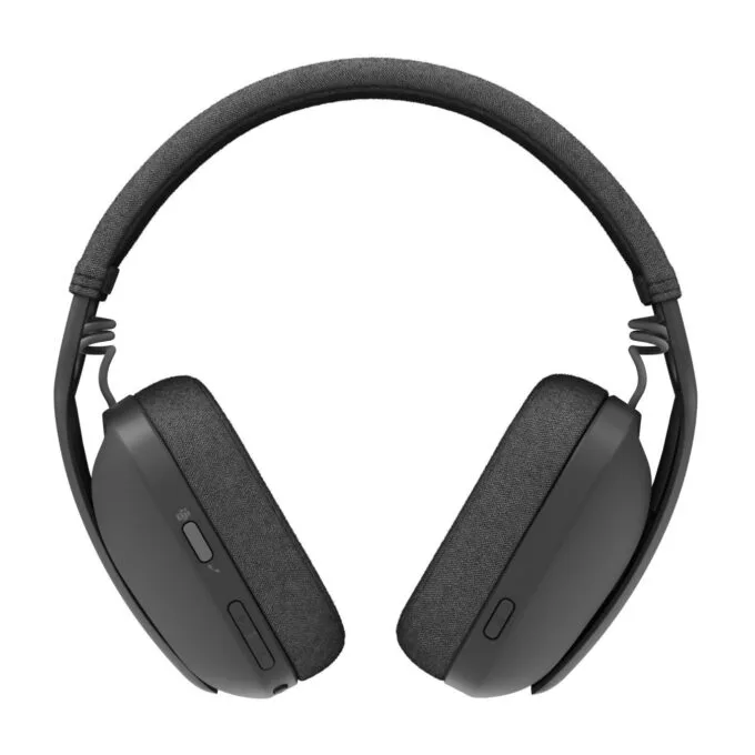Logitech Zone Vibe Wireless Headset - Graphite - Over-Ear Bluetooth, USB-C Adapter, Certified for Microsoft Teams — image 5